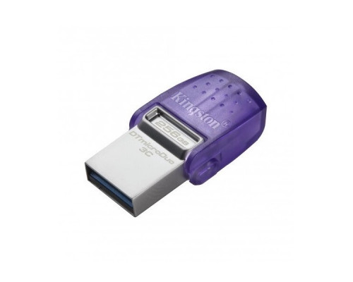Уст-во хранения данных Kingston DataTraveler MicroDuo 3C, 256 Gb, 200 Mb/s, USB3.2+Type-C, DTDUO3CG3