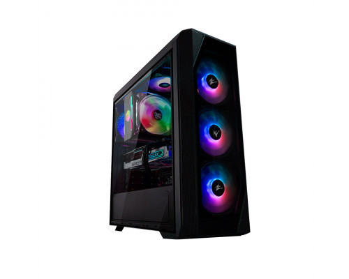 Корпус Zalman N5 TF, Mid Tower, ATX/mATX/Mini-ITX, USB 3.0*1/2.0*2, HD Audio/Mic, Кулер 4*12см RGB L