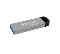 Уст-во хранения данных Kingston, DataTraveler Kyson, 32 Gb, USB 3.2, DTKN, 32GB, Серебристый