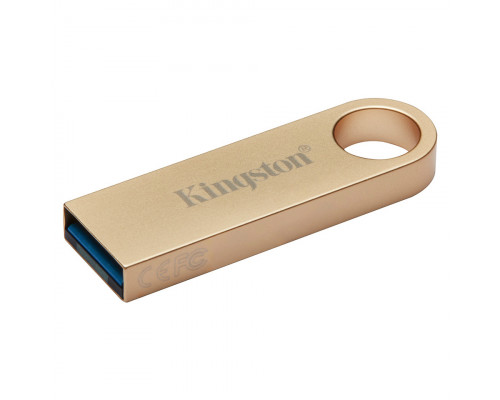 Уст-во хранения данных Kingston DataTraveler SE9 G3, 128 Gb, 220 MB/s, USB 3.2, DTSE9G3/128GB, золот