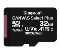 Флеш-карта Kingston SDCS2, 32GBSP,  32GB,  100 MB, s,  MicroSD Class 10 U1 без адаптера