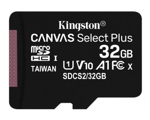 Флеш-карта Kingston SDCS2, 32GBSP,  32GB,  MicroSDHC Class 10 U1 без адаптера
