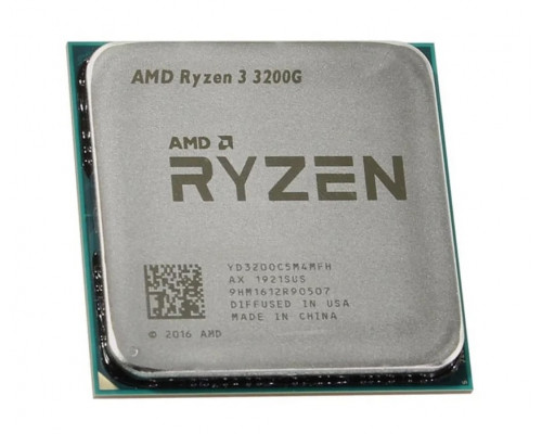 Процессор AMD Ryzen 3 3200G 3, 6ГГц (Raven Ridge 4, 0ГГц Turbo) ™ Vega 8 Graphic,  4 ядра,  4 потока,  2