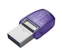 Уст-во хранения данных Kingston,  DataTraveler,  64 Gb,  USB3.2+Type-C,  DTDUO3CG3, 64GB,  Метал