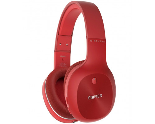Наушники Edifier,  W800BT Plus Red,  Bluetooth V4.0,  Литий-полимерная батарея,  Микрофон,  Красный
