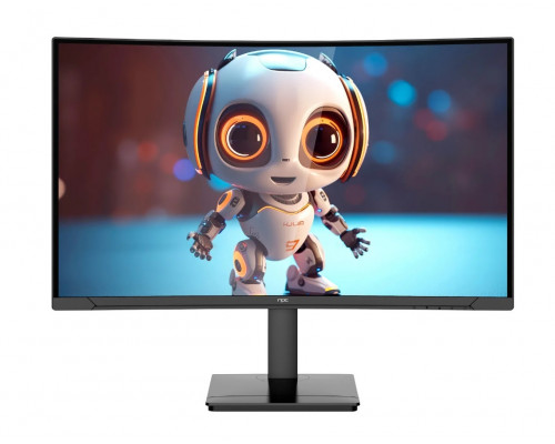 Монитор NPC 27" MZ2729-K, QHD Curved VA/1000:1/2560x1440/165Hz/1ms/DP/2xHDMI/USB/2x3W, Черный