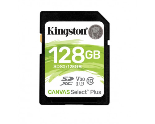 Флеш-карта Kingston,  SDHC Class 10 U1,  128 Gb,  SDS2, 128GB