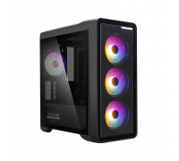 Корпус Zalman M3 PLUS RGB,  Mini Tower,  mATX ,  Mini-ITX,  USB 3.0*1, 2.0*2,  Audio, Mic,  Кулер 4*12см RGB