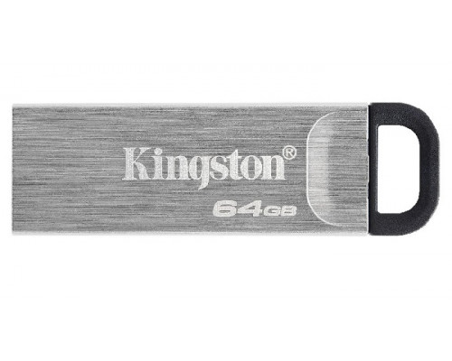 Уст-во хранения данных Kingston DataTraveler Kyson, 64 Gb, USB 3.2, DTKN/64GB, серебристый