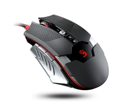 Мышь A4 Tech, Bloody T50A Black USB Infrared Gaming Mouse <4000 dpi, 125~1,000Hz/sec, 1.8 m