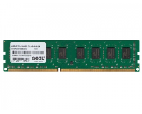 Оперативная память GEIL 4 Gb,  DDR4,  GN44GB2400C17S,  2400Mhz, PC4-19200,  OEM