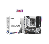 Мат. плата Asrock B760M PRO RS,  S-1700,  Intel B760,  4xDDR5,  4xSATA3,  2xM.2,  1xType-C,  1xDP,  1xHDMI