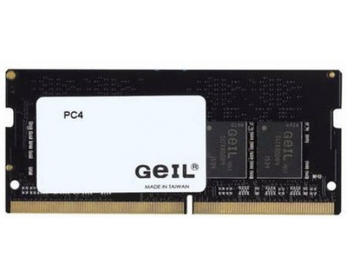 Оперативная память для Ноутбука GEIL 8 Gb,DDR4, GS48GB2666C19S, PC4-21330/2666Mhz