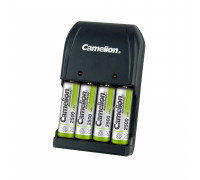 Зарядное устройство CAMELION BC-0904SM-TUV-0,  2*AAA, 2*AA, 2*9V,  Индикаторы заряда,  Вход: 100-240В-50
