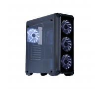 Корпус Zalman I3 Edge,  Mid- Tower,  ATX ,  mATX ,  Mini-ITX,  USB 3.0*1 ,  2.0*2,  HD-Audio, Mic,  Кулер 4*1