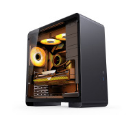 Корпус Jonsbo,  U4 Pro Black,  Mid-Tower,  ATX, M-ATX, M-ITX,  USB 3.2 Type-C*1, USB 3.0*1,  Audio+Mic,  Высо