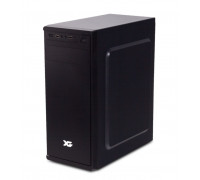 Корпус X-Game, XC-370PS-2, Panel USB2.0x2/audio/mic/Б\П 400W, mATX, ATX, 183x405x415 mm, Черный