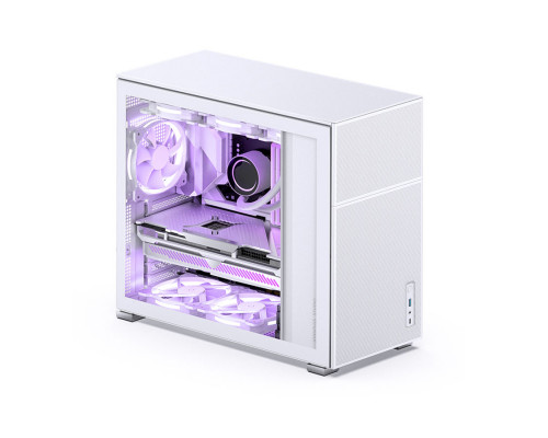 Корпус Jonsbo,  D41 MESH White,  Mid-Tower,  ATX, M-ATX,  Type-C*1, USB3.0*1,  Audio+Mic,  Высота процессорн