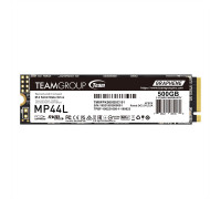 Винчестер SSD Team Group MP44L,  500GB,  NVMe M2,  R5000 Mb, s,  W2500 Mb, s,  TM8FPK500G0C101,  PCIe 4.0 x4