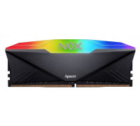 Оперативная память Apacer NOX RGB AH4U08G32C28YNBAA-1,  DDR4,  8GB,  DIMM PC4-25600, 3200MHz