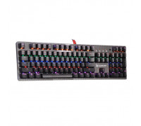 Клавиатура A4 Tech, Bloody, B810R-NetBee, RGB-LED, USB, механическая, Анг/Рус/Каз, LED Черный