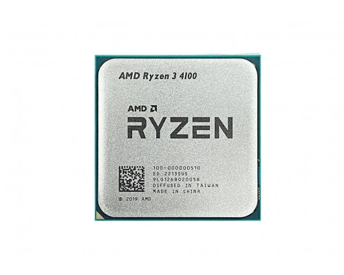 Процессор AMD Ryzen 3 4100 OEM,  3, 8Гц (Renoir Ridge 4, 0ГГц Turbo) 4 ядер 8 потока,  2MB L2,  4 MB L3