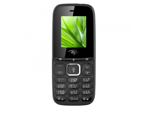Сотовый телефон ITEL it2173 1.77 TFT,   2 SIM,  microSD пямять,  1000 мАч чёрный