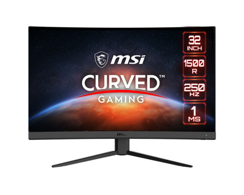 Монитор MSI 31.5" G32C4X, (80.1cm), VA Curve/250Hz/1000:1/1920x1080/1ms/DP/2xHDMI