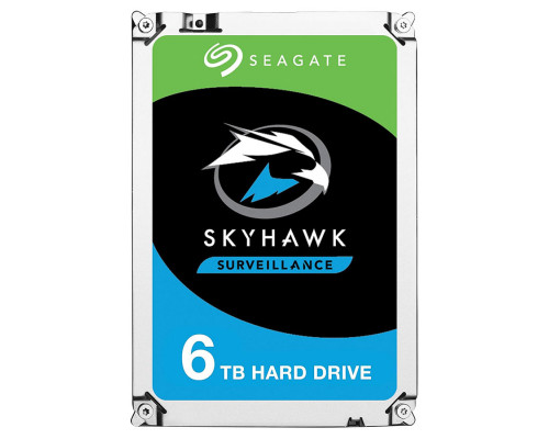 Винчестер Seagate, 6 Tb, ST6000VX009 Surveillance SkyHawk  3.5" SATA 6Gb/s 256Mb