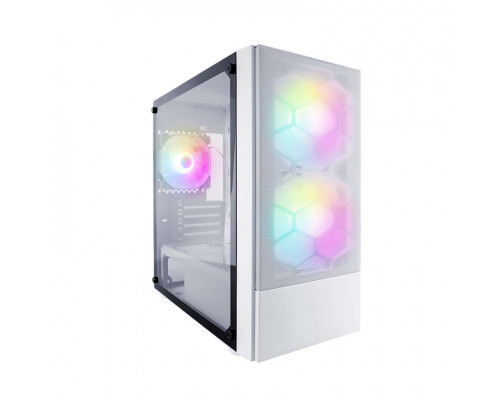 Корпус 1STPLAYER,  FIREBASE X4-M-WH-2F2PLUSW1F2WC3,  Mini-Tower,  M-ATX, М-ITX,  USB3.0*1,  USB2.0*2,  HD A