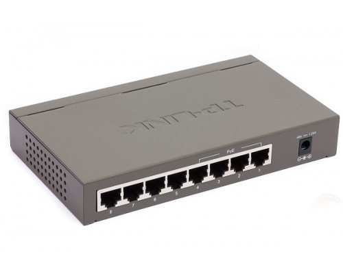 Коммутатор TP-Link,  TL-SF1008P,  Ethernet RJ45,  8x Ethernet 100 Мбит, с,  PoE Switch with 4-Port PoE , A