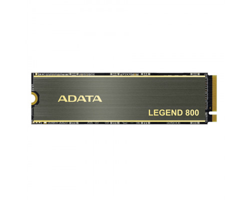 Винчестер SSD ADATA  Legend 800, 500Gb, NVMe M2, R3500 Mb/s, W2800 Mb/s, ALEG-800-500GCS, PCIe 3.0x4