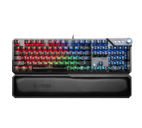 Клавиатура MSI,  Vigor GK71 SONIC RED,  Игровая,  Механические клавиши Sonic Red,  USB,  Подсветка RGB,  Ч