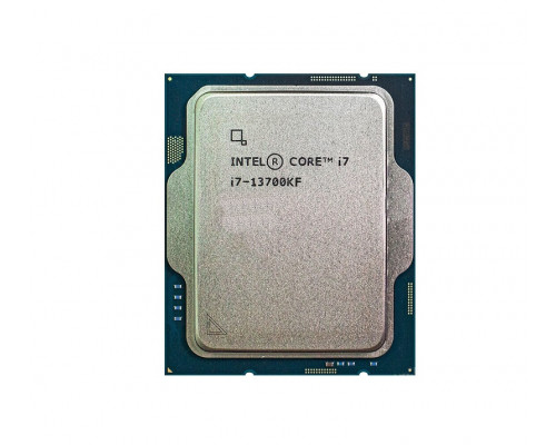 Процессор Intel Core i7-13700KF,  3.4 Ghz,  S-1700,  L3 cache: 30 mb, Raptor Lake, 10nm, 16 ядер, 253Вт,  BO
