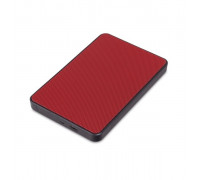 Мобильный кейс-Mobile Rack, X-Game MR25TC, for Sata HDD 2,5'', USB Type C, Красный
