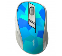 Мышь Rapoo M500 Silent Blue,  3D,  Оптическая,  1000dpi,  Беспроводной 2.4 ГГц,  Нано-ресивер,  Эффективна
