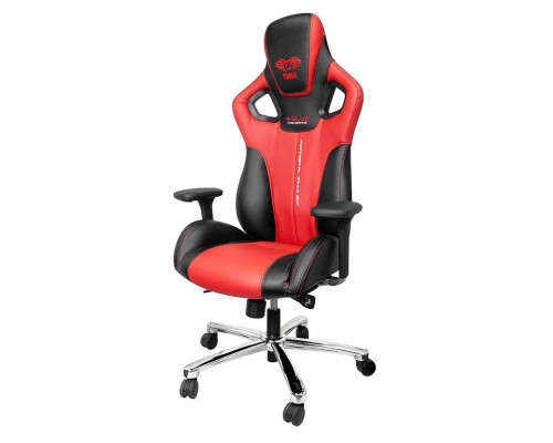Игровое компьютерное кресло E-BLUE Cobra EEC312REAA-IA,  Искусственная кожа PU,  120 кг,  Красный