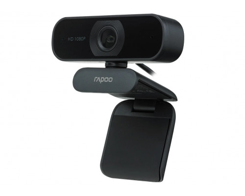 Веб Камера Rapoo,  C260,  USB 2.0,  Микр,  видео1280x720,  фото1280x720,  2мпикс,  Черный