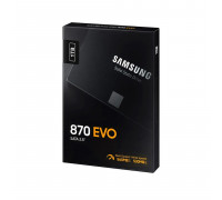 Винчестер SSD Samsung,  1000GB,  870 EVO MZ-77E1T0BW,  SATA,  R560MB, s W530MB, s,  2.5"