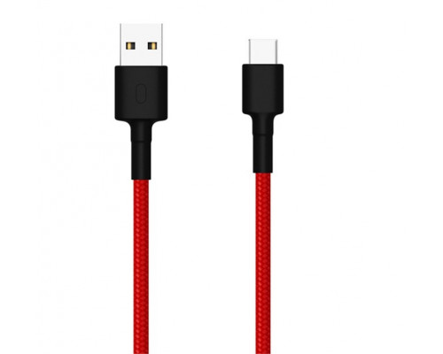 Интерфейсный кабель  Xiaomi, Type-C SJV4110GL, 100 cm, Красный
