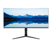 Монитор NPC 34" MP3429-Y,  WQHD Curved VA, 1000:1, 3440x1440, 165Hz, 1мс,   DP, 2xHDMI, USB, 2x3W,  Черный