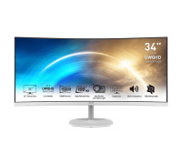 Монитор MSI 34" PRO MP341CQW,  (86.4cm),  VA Curve, 100Hz, 3000:1, 3440x1440, 4мс,   1xDP, 2xHDMI, Колонки 2x2W