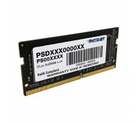 Оперативная память для Ноутбука Patriot 8 Gb,  DDR4,  SODIMM PSD48G320081S,  PC--25600, 3200Mhz