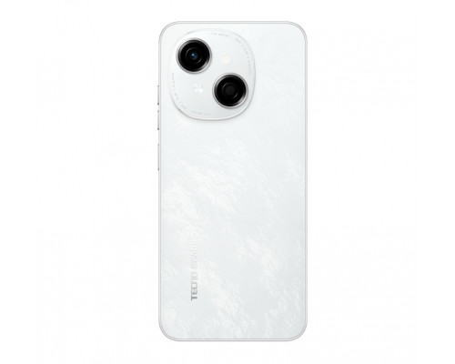 Смартфон Tecno SPARK Go 1 White (KL4) 128+4 GB, 6.56" HD+ H, Аккумулятор 5000 мАч, 13MPx AF+ AI/8MPx