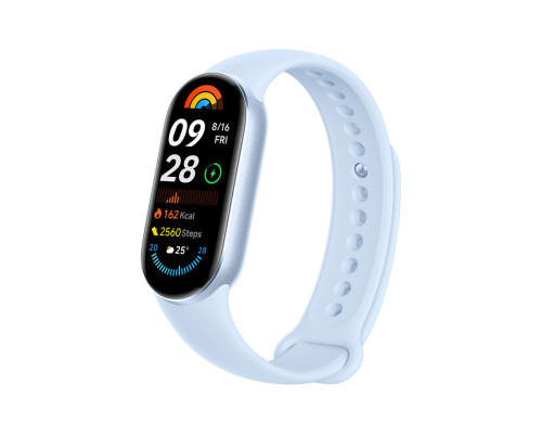 Фитнес браслет, Xiaomi, Mi Smart Band 9 Blue, M2345B1 ,  BHR8346GL, 1.62" AMOLED, Разрешение экрана 1