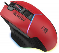 Мышь Bloody W95 Max Sports Red,  Игровая,  12000 dpi,  USB,  Встроенная память 4М,  8 программируемых кла