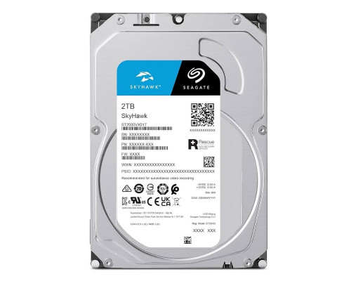 Винчестер Seagate, 2 Tb, ST2000VX017 SkyHawk  3.5" SATA 6Gb/s, 256Mb, 5400rpm