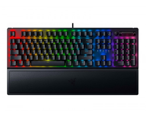 Клавиатура Razer BlackWidow V3,  RZ03-03540800-R3R1,  игровая,  механические переключатели Razer Green