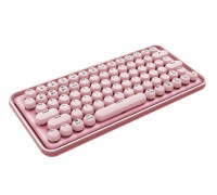 Клавиатура Rapoo,  Ralemo Pre 5 Pink,  Ультра-тонкая,  Беспроводная 2.4ГГц,  Кол-во стандартных клавиш 8