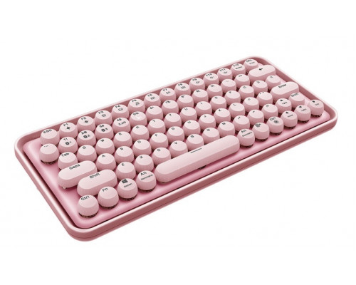 Клавиатура Rapoo, Ralemo Pre 5 Pink, Ультра-тонкая, Беспроводная 2.4ГГц, Кол-во стандартных клавиш 8
